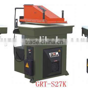 high efficiency hydraulic swing beam press cutting machine for leather