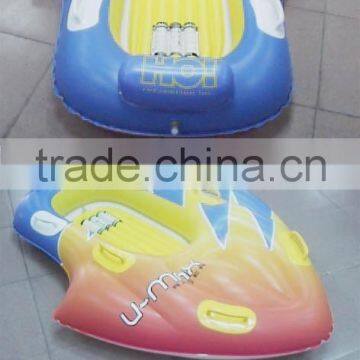 Hot Sale Funny Inflatable Snow Sled/ Tube,Inflatable Triangular Snow Tube photo-2