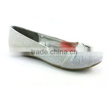 Shining!!Girls with bow children flat shoes