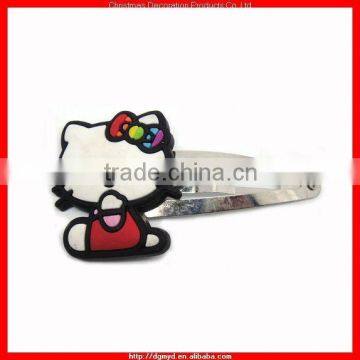 Colorful Hello Kitty soft pvc hair accessories 2015 (MYD-1108)