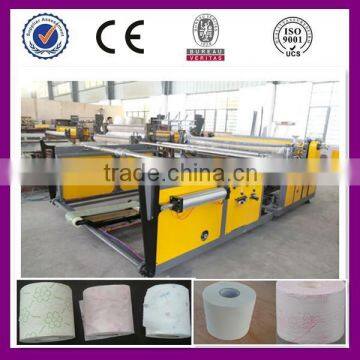 High Speed Toilet Tissue Rewind Machine Price/Toilet Paper Making Machine