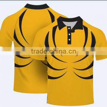 wholesale 2015 latest sublimation striped polo shirt