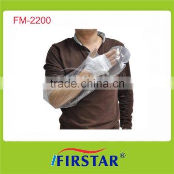 Convenient disposable waterproof protector for wound cast