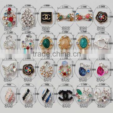 New Easy Sell Super Shiny 3d Blue Butterfly Art Nail