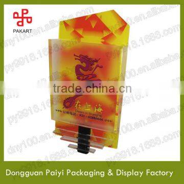 acrylic door card holder