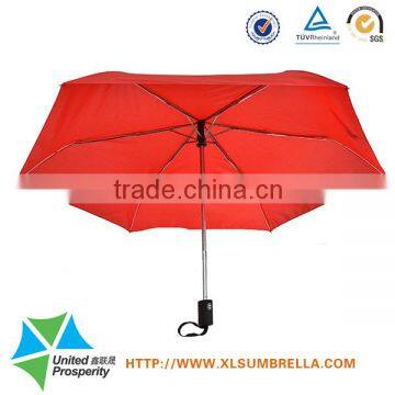 standart size rainy foldable flat handle umbrella for gift