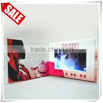 OEM / ODM advertising LCD Video Exhibition Invitation Card