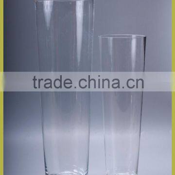 Tall Glass Vases Set of 2