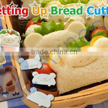 bread cutters toaster baby accessories decoration tool food slicer kitchenware getting up bread cutter stamps bear frog panda