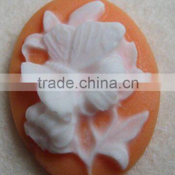 fashion beauty resin pendant cameo