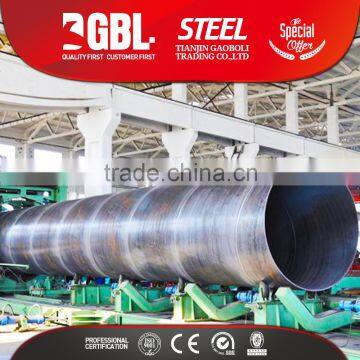 China supplier large diameter spiral welded steel pipe 800mm