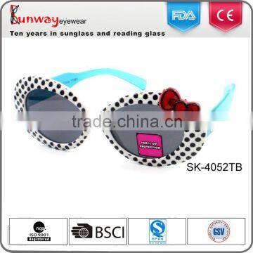 Cute Kids Sunglasses With Bowknot On Frame For Child Sunglasses