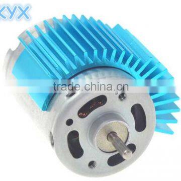 billet machined rc car accessories motor heat sink blue