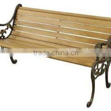 PB-085A Straight Back Cast Iron Park Bench