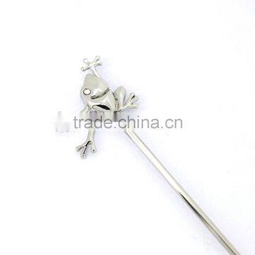 Custom frog design coffee stick with magnet of Custom design water stick