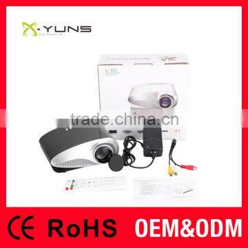 Hottest 360 Degree Flip LCD Mini Laser Projector Christmas photo-5