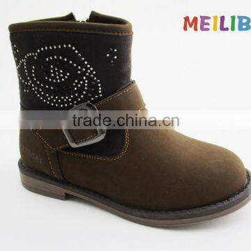 2016 tempting style indoor new design girls combat boots