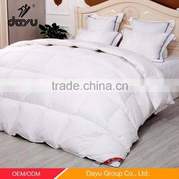 2016 winter Luxury Comforter filled goose down duck feather duvet warm safe winter polyester quilt filling down blanket