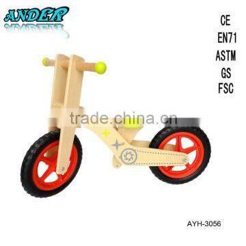 Newest wooden balance bike/children wooden bicycle (OEM/ODM)