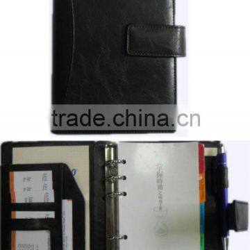 2013 leather diary agenda organizer planner notebook
