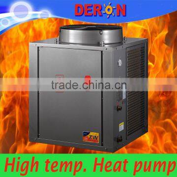 New technology 80 degree high temperature heat pump for heating and cooling, hot water reach to 80C