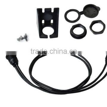 Double Mouth See Waterproof Line Car Shipping Motorcycle Dashboard Panel Data Extension 2 Meters photo-5