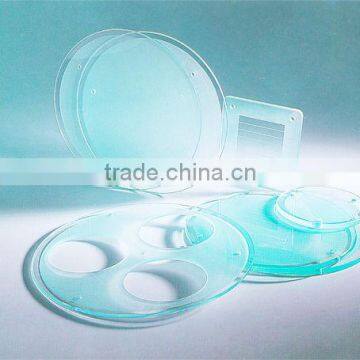 glass lighting cover ,led street light glass cover