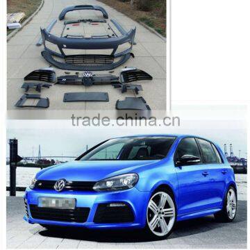 body kits fit for VW Golf 6 changing to R20 style 10~13