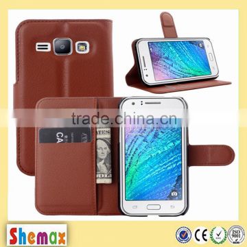 Luxury PU Leather Flip Case For Samaung J1 Phone Cover Cases With Wallet & Stand Function