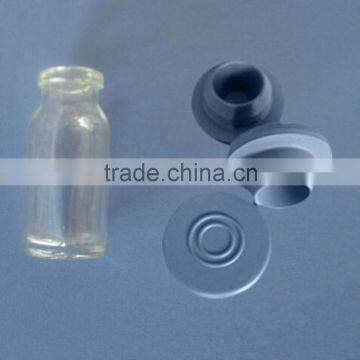 glass bottle rubber stopper for injection glass vials