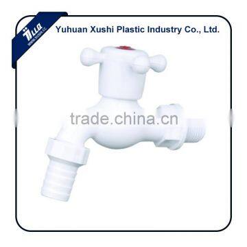 plastic wash machine PVC PP water tap with connector
