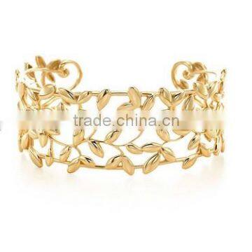 Stainless Steel Newest Style for Olive Leaf Design Bracelet photo-6