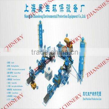 QT6-15 cement brick machinery made in China