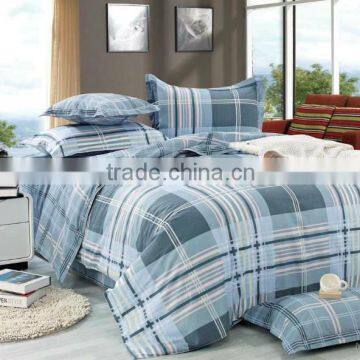 3pcs or 4pcs red/white and green bedding set /check pattern /high quality with low prices