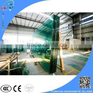 Hot sale customized thickness tempered laminated glass with polished edges