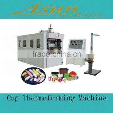 Plastic PP plates and cups making machine coffee/ PP tea cup making machine with price