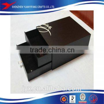 Acrylic storage box with 2 drawers can be used for Hotel