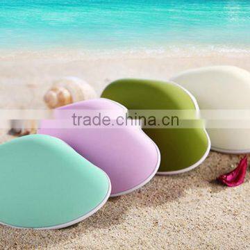 Multifunctional Mobile Phone Portable Seashell Shape Hand Warmer 4000mah Power Bank External Battery Pack Charger