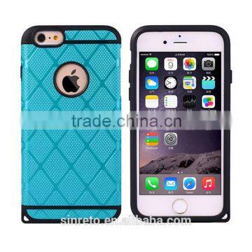 wholesale Gold Armor Pattern pc tpu Phone Case For iPhone 6 Plus Case