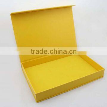 High quality clamshell box with magnetic closure scarf box , Accept OEM / ODM order