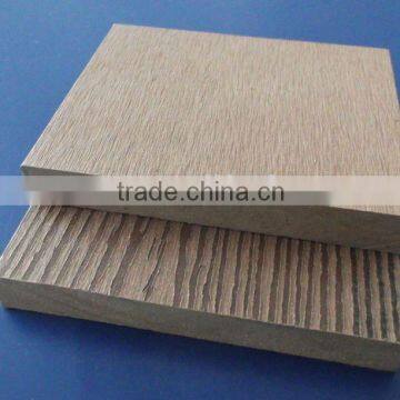 Wood Grain Composite Outdoor Flooring Solid Vinyl