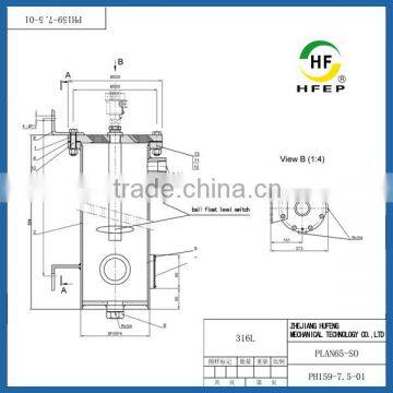 API Plan 65 Single Mechanical Seal Leakage Detection Flushing System