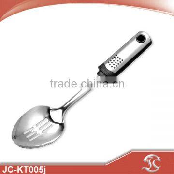 Stainless steel slotted spoon for kitchenware