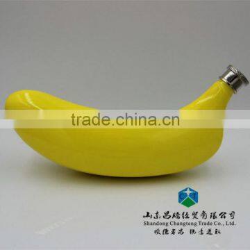 5 Oz Banana Shake Wine Set Simulation Imitation Items Of Fruit Green Paint Wine KTV Bar Home Furniture