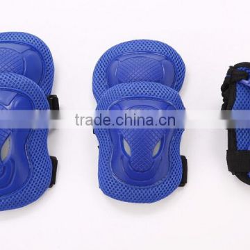 Black Sports safety elbow knee pads for scooter skate