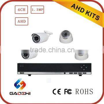 4CH 720P P2P Hybird CCTV DVR KIT