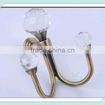 glass crystal curtain tieback hooks