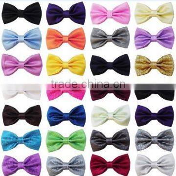 Pure color bow tie Paragraphs man polyester yarns detonation light more than adult multicolor bow with nude color bow tie