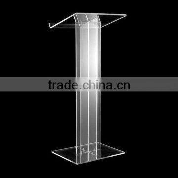 Floor Standing Acrylic Lectern (LE-G002)