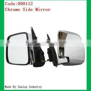 toyota body parts # 000112 Chrome Side mirror for Toyota Hiace door mirror rear view mirror for toyota hiace side mirror chrome